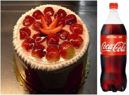 4-6 Kişilik Çilekli Pasta Taze pasta