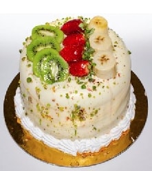 4 kişilik meyveli yaş pasta Tasarım pastalar pasta