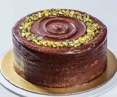 Çikolata Aşkı Fıstıklı Yaş Pasta 2-3 Kişilik pasta